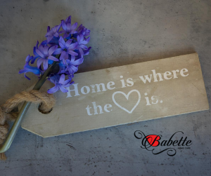 Home is where the heart is.